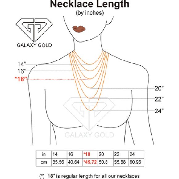 14K GOLD NECKLACE WITH NATURAL 0.50 CT. DIAMOND - Picture 4 of 6